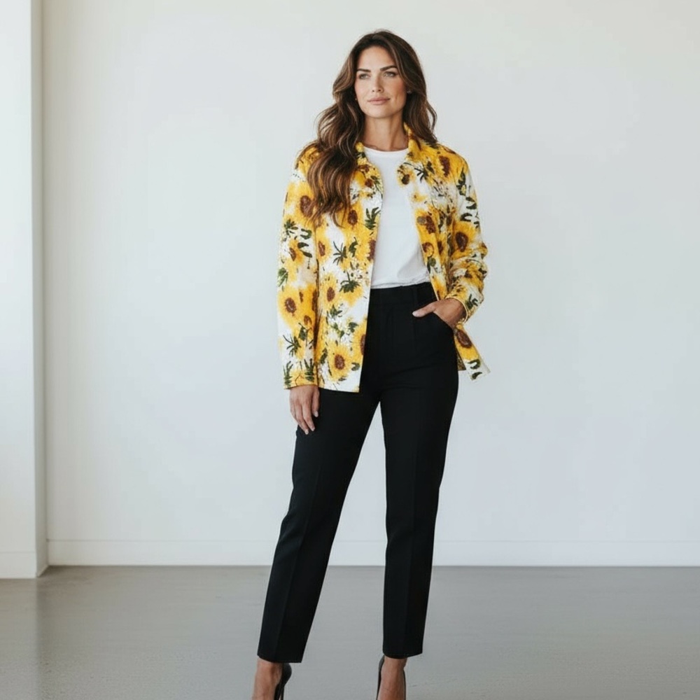 Guillaume Sunflower Blazer NWOT